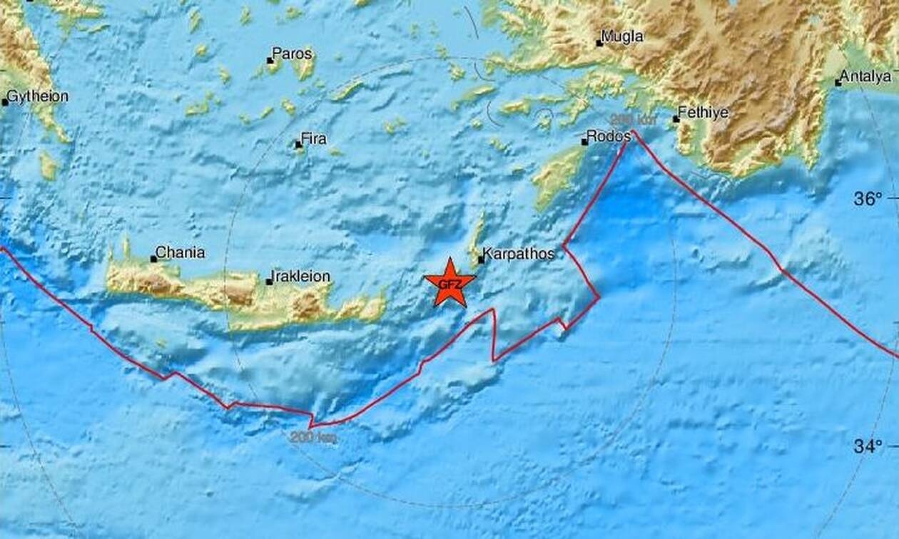 Σεισμός στην Κάσο (pics)