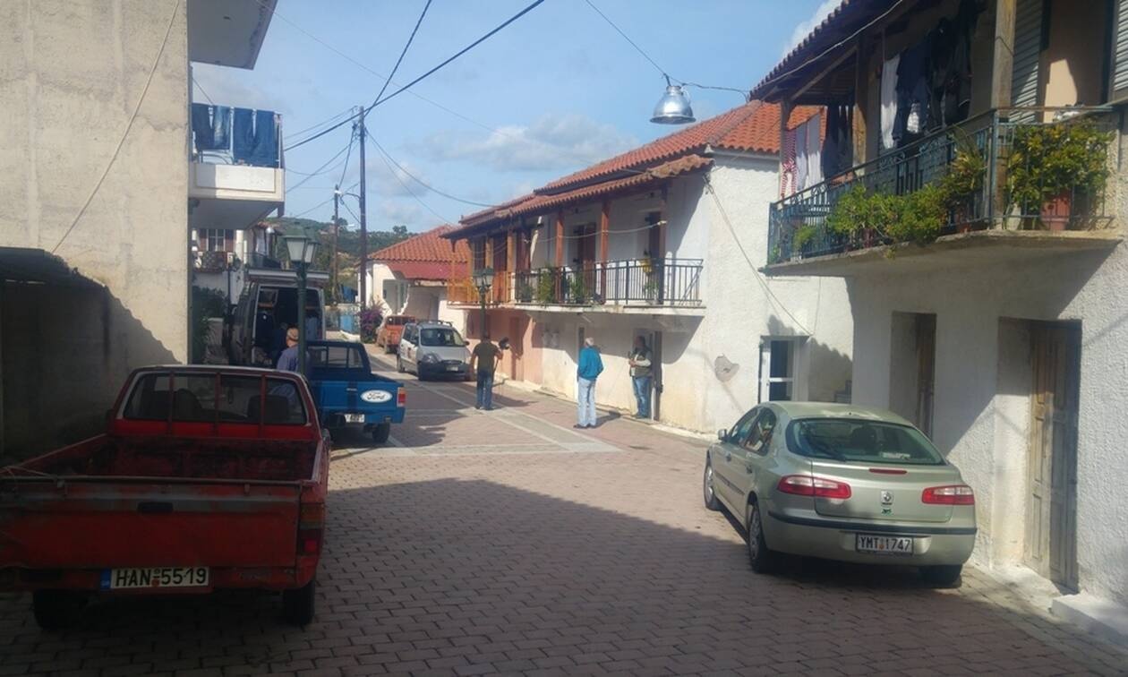 To χωριό Χαριά στην Ηλεία