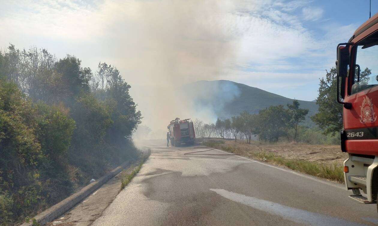 Φωτια Μεγαλοπολη