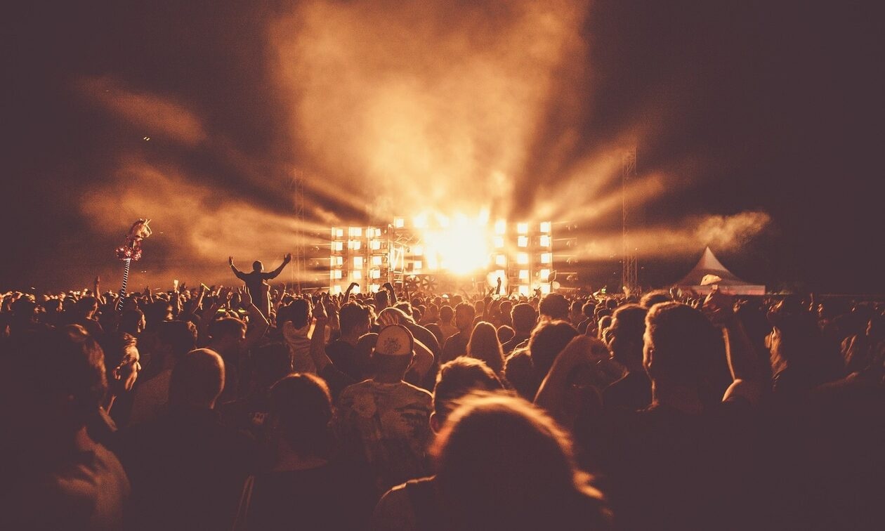 crowd live concert
