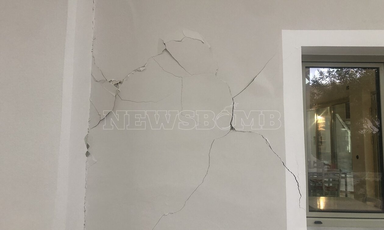 Σεισμός-Εύβοια: Ρωγμές σε σπίτια - «Δεν θα κοιμηθούν» οι κάτοικοι