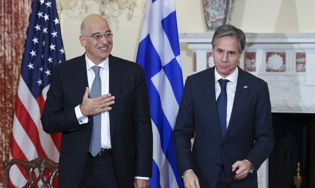 Συνάντηση Μπλίνκεν-Δένδια: Έναρξη του 4ου γύρου του Στρατηγικού Διαλόγου Ελλάδας και ΗΠΑ