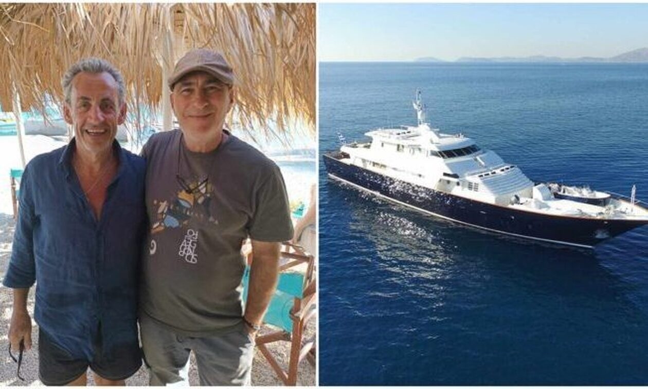 Στη Φολέγανδρο με υπερπολυτελές γιοτ ο Σαρκοζί και η Κάρλα Μπρούνι