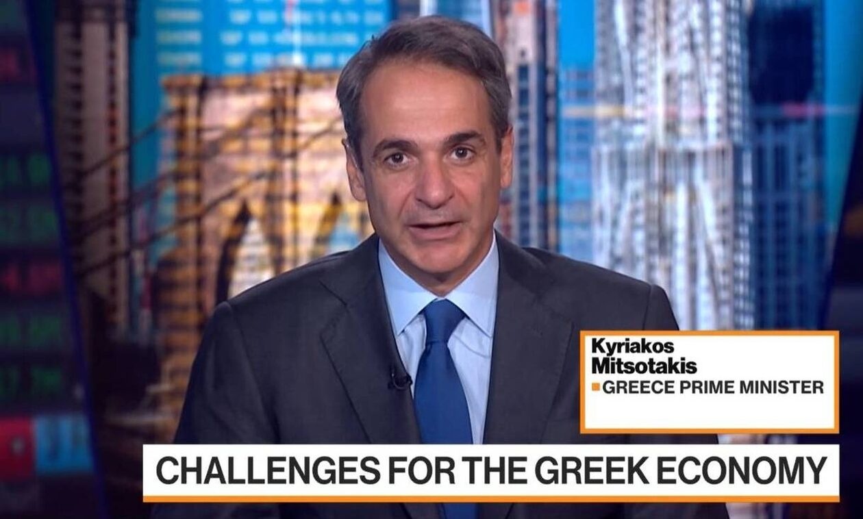 Μητσοτάκης στο Bloomberg: Θα πετύχουμε τους δημοσιονομικούς στόχους χωρίς πρόβλημα