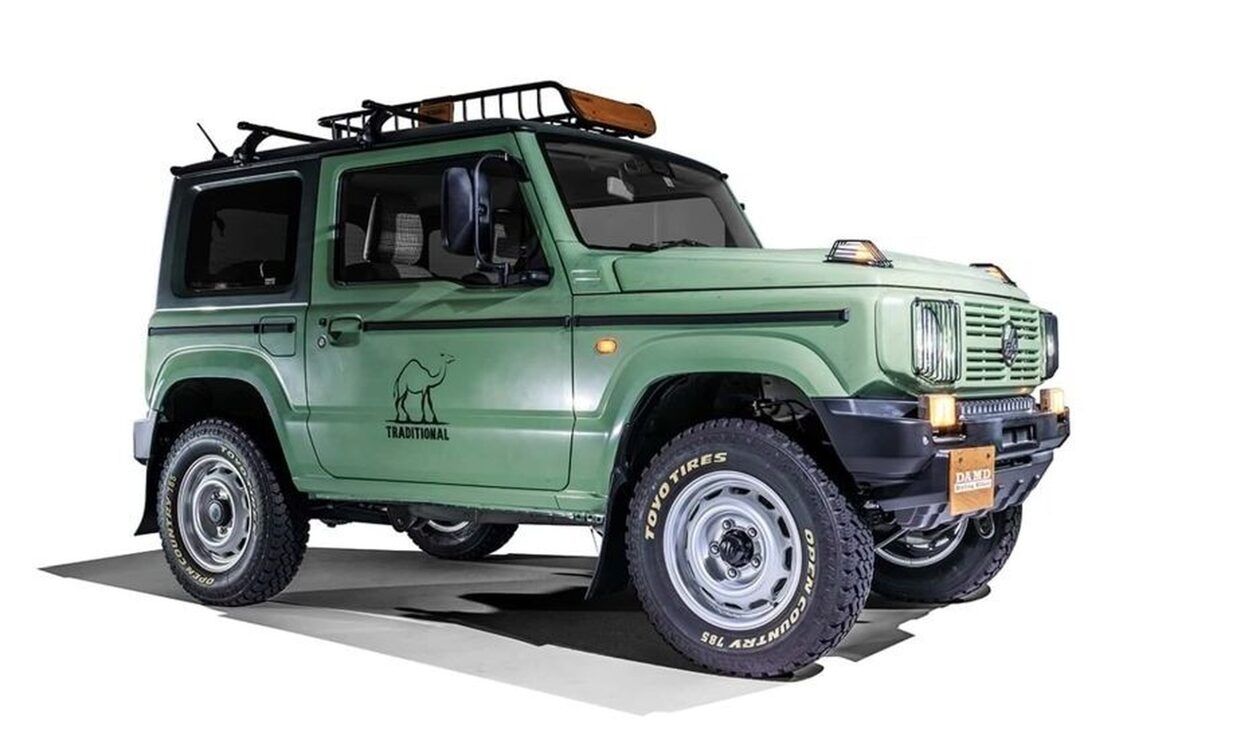 Ένα Suzuki Jimny με άρωμα σαφάρι