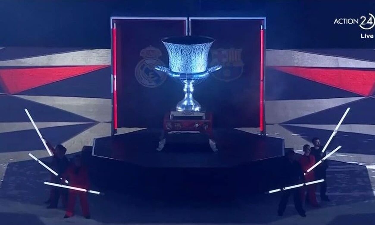 Live Streaming Ρεάλ Μαδρίτης - Μπαρτσελόνα: Ο τελικός του Super Copa Ισπανίας