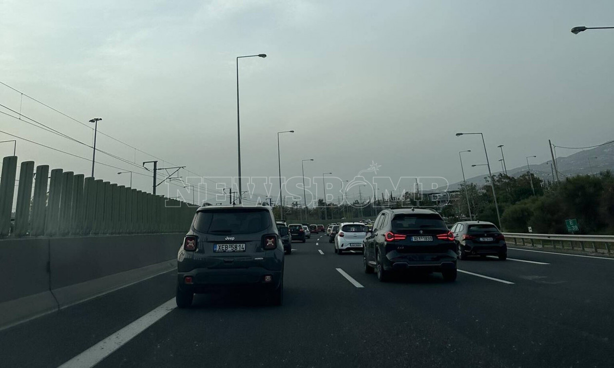 Φωτιά σε αυτοκίνητο στην Αττική Οδό