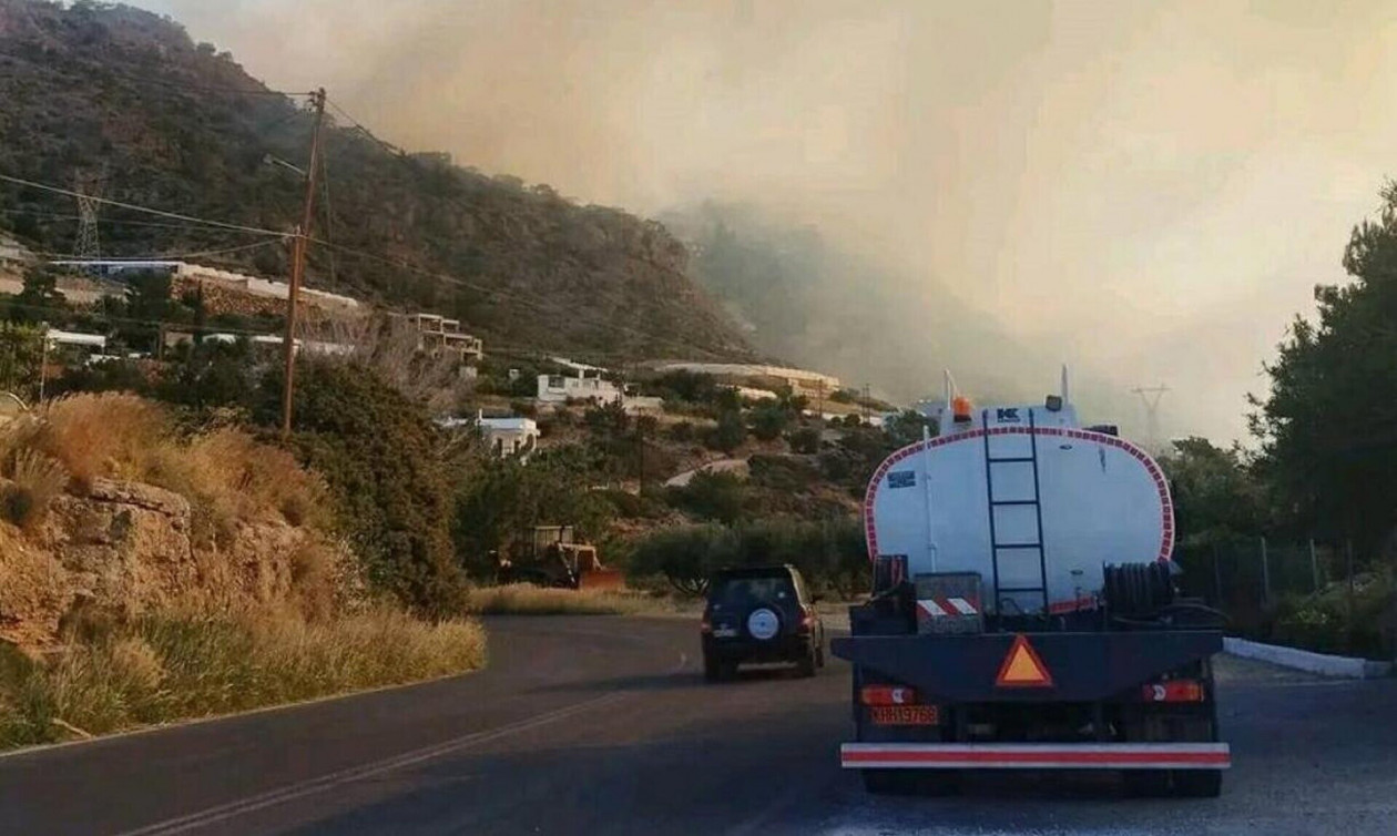 Λασίθι: Μία σύλληψη για τη μεγάλη φωτιά