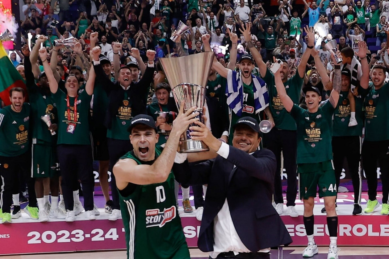 Final Four Euroleague: Πρωταθλητής Ευρώπης ο Παναθηναϊκός! Διέλυσε τη Ρεάλ στον τελικό!