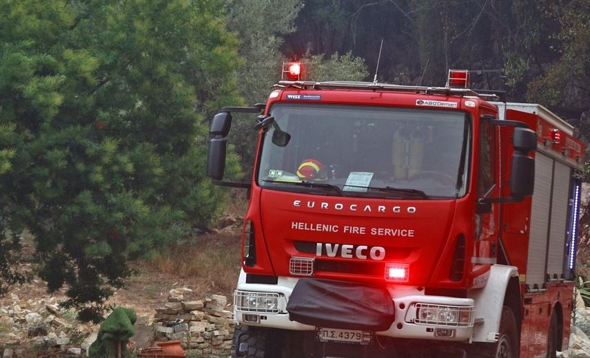 Φωτιά τώρα στο Πευκοδάσος στο Κιλκίς