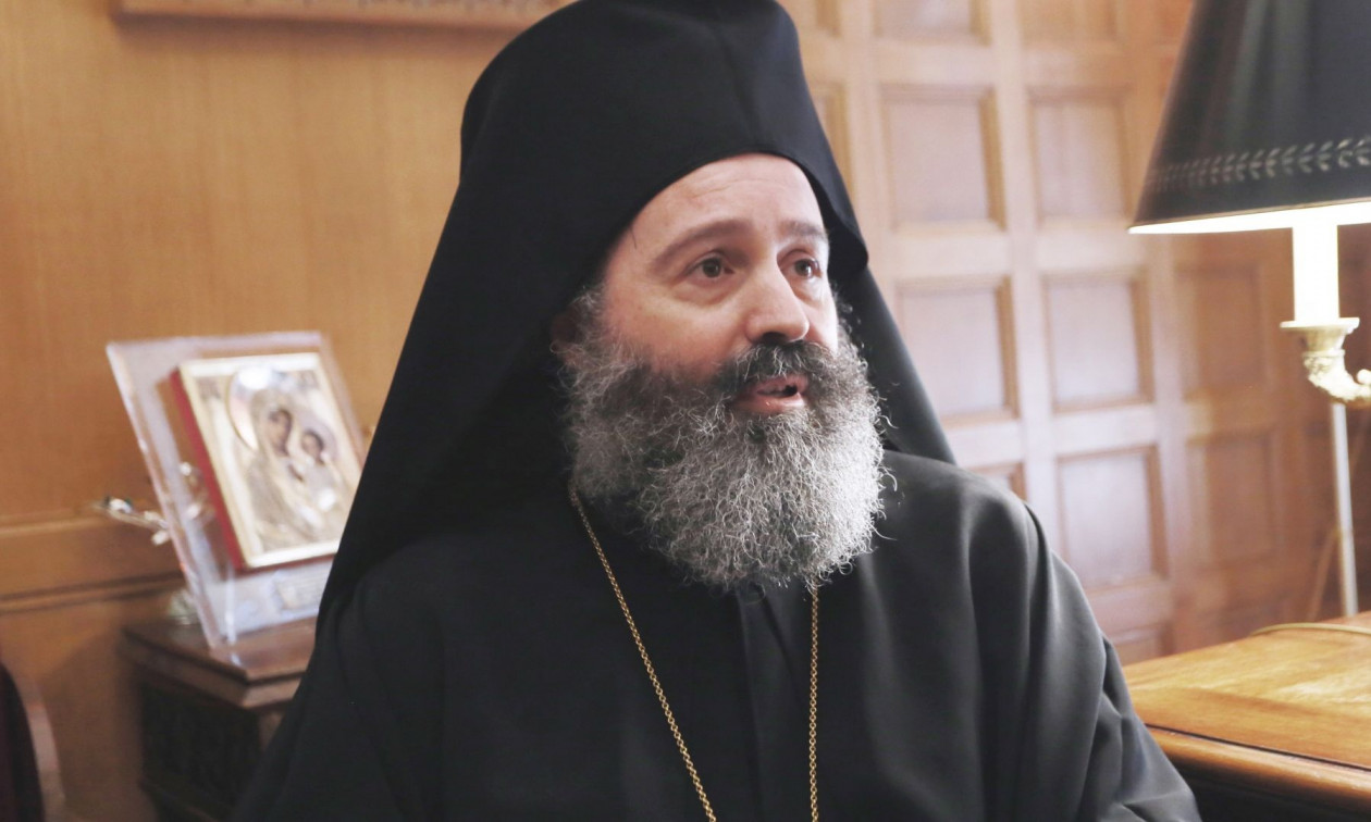 Ο Αρχιεπίσκοπος Αυστραλίας Μακάριος στην Ιερά Επισκοπή Χώρας