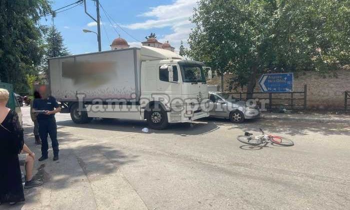Ράχες: Τροχαίο για 16χρονο με ποδήλατο