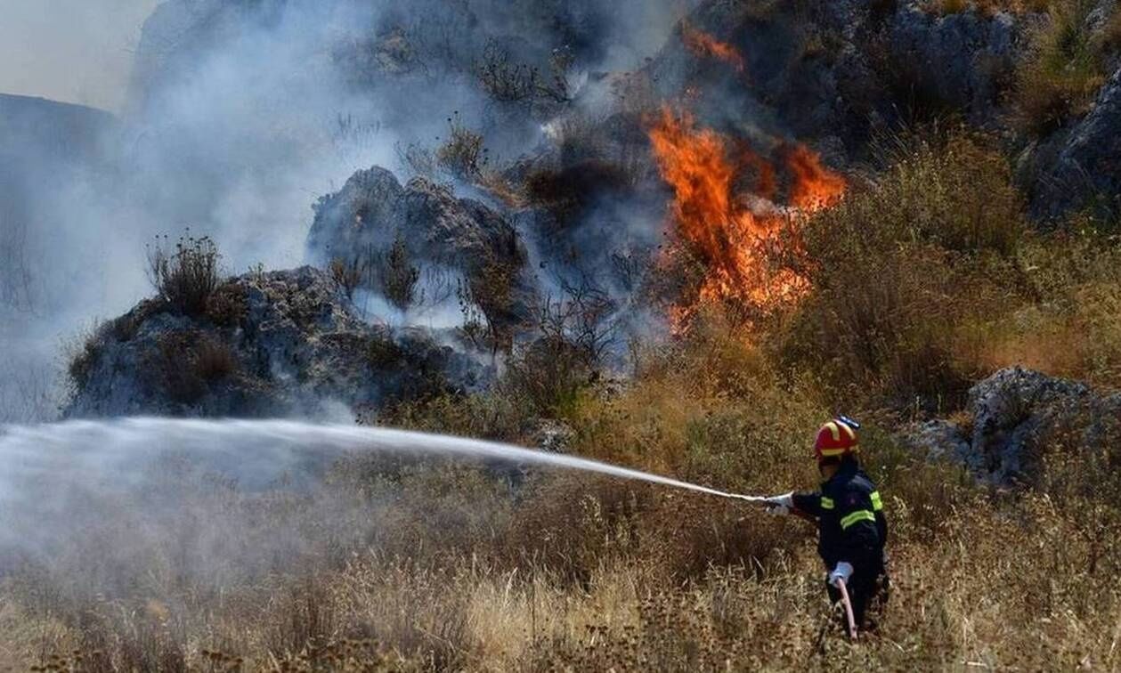 Υπό έλεγχο η φωτιά στην Τρίπολη