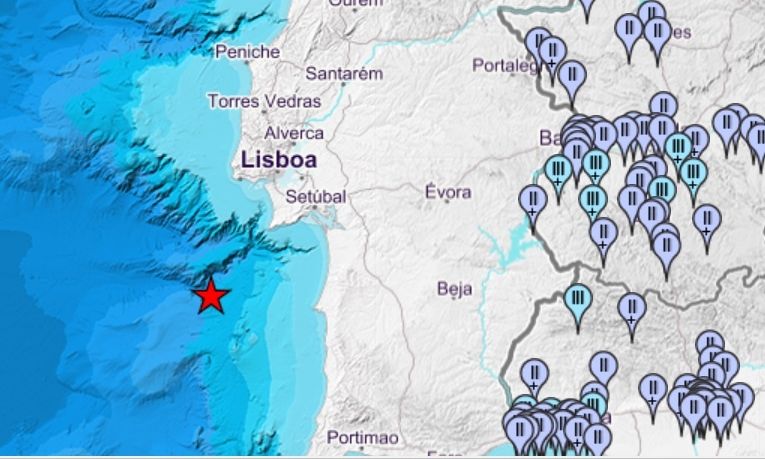 Πορτογαλία: Σεισμός μεγέθους 5,3 βαθμών