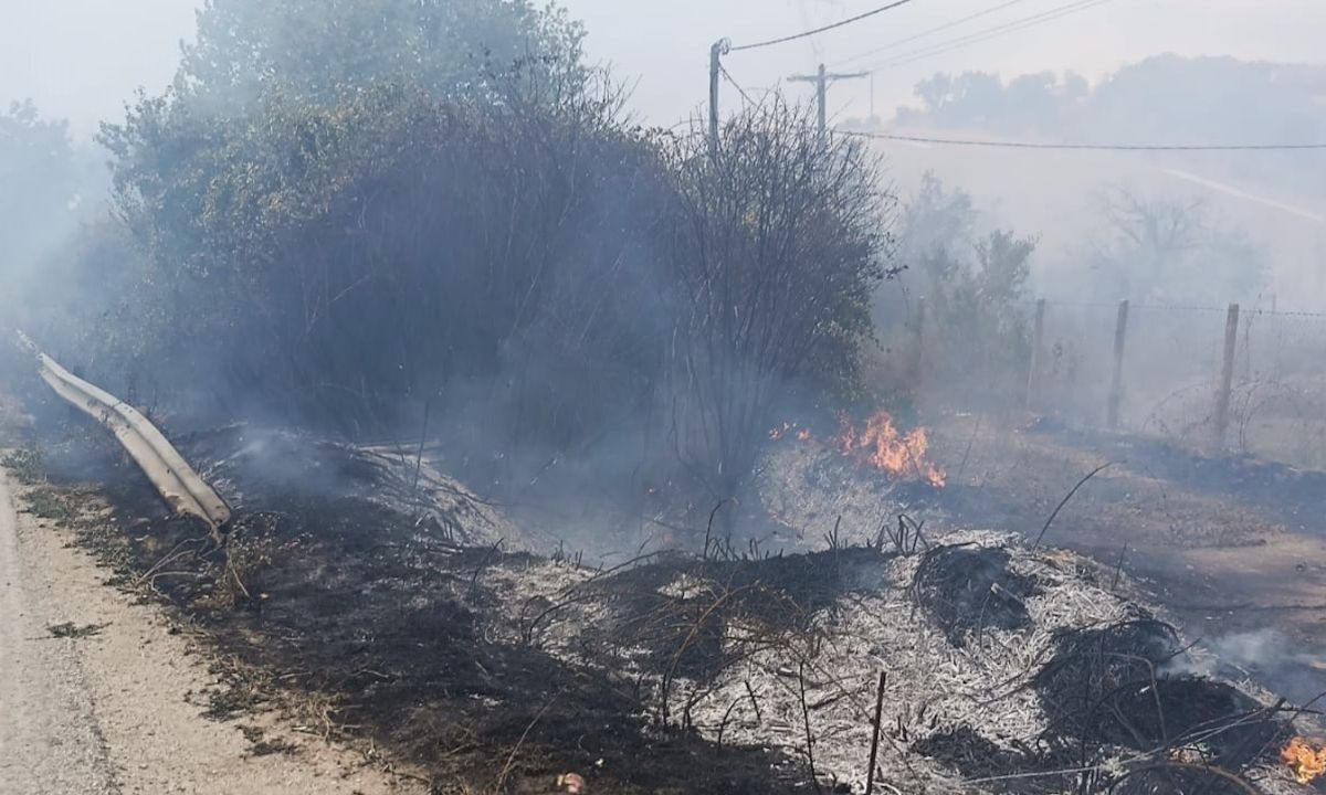Μεγάλη φωτιά στην Καλαμπάκα
