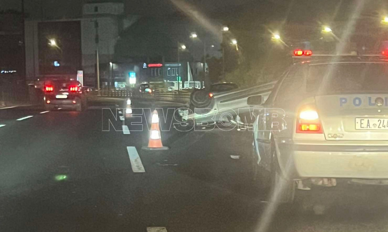 Τροχαίο στον Κηφισό - Μεγάλες καθυστερήσεις στο ρεύμα προς Λαμία