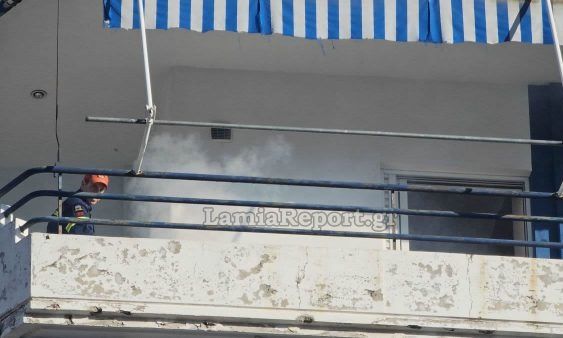 Λαμία: Φωτιά σε καμινάδα σπιτιού