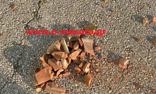 Κρήτη: Κεραμίδια έπεσαν σε αυλή σχολείου