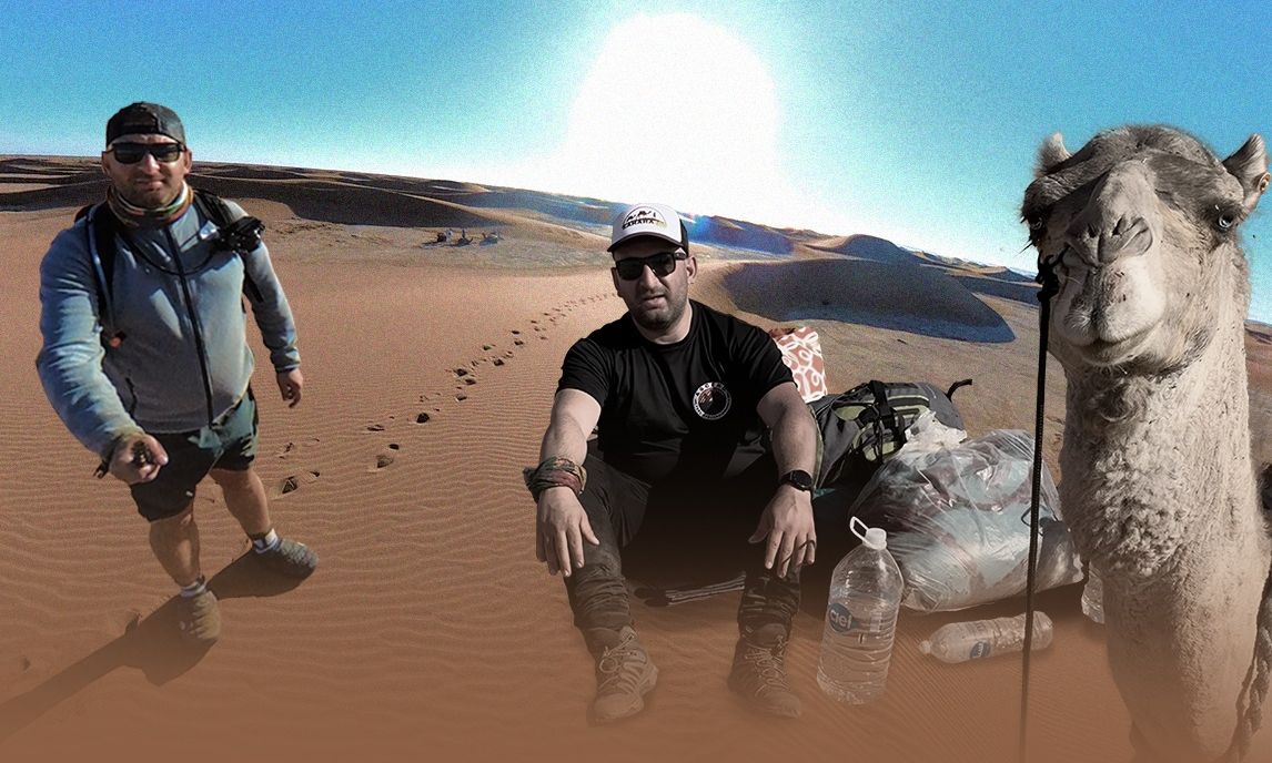 Ο Έλληνας που περπάτησε 116 χλμ στην Έρημο, έζησε με νομάδες και πρόσφερε νερό σε δεκάδες ανθρώπους