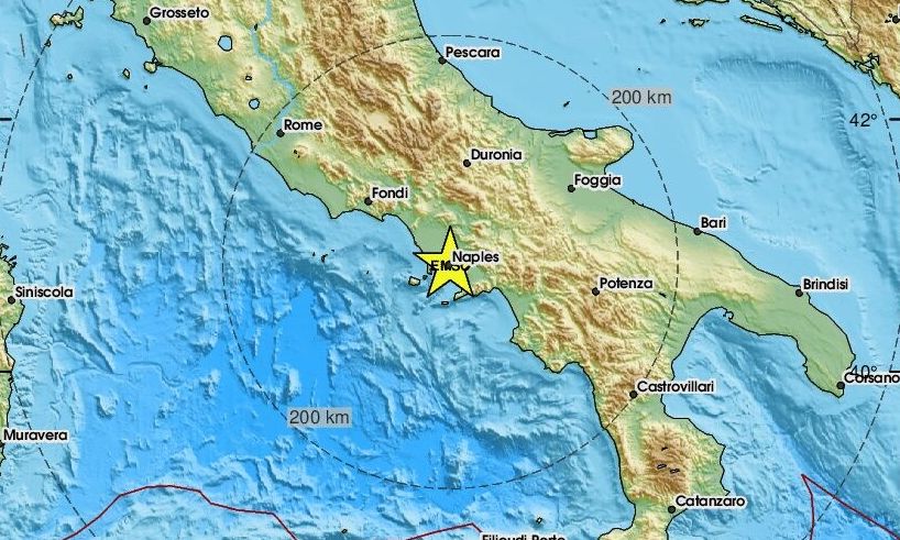 Ιταλία: Σεισμός «ταρακούνησε» τη Νάπολη