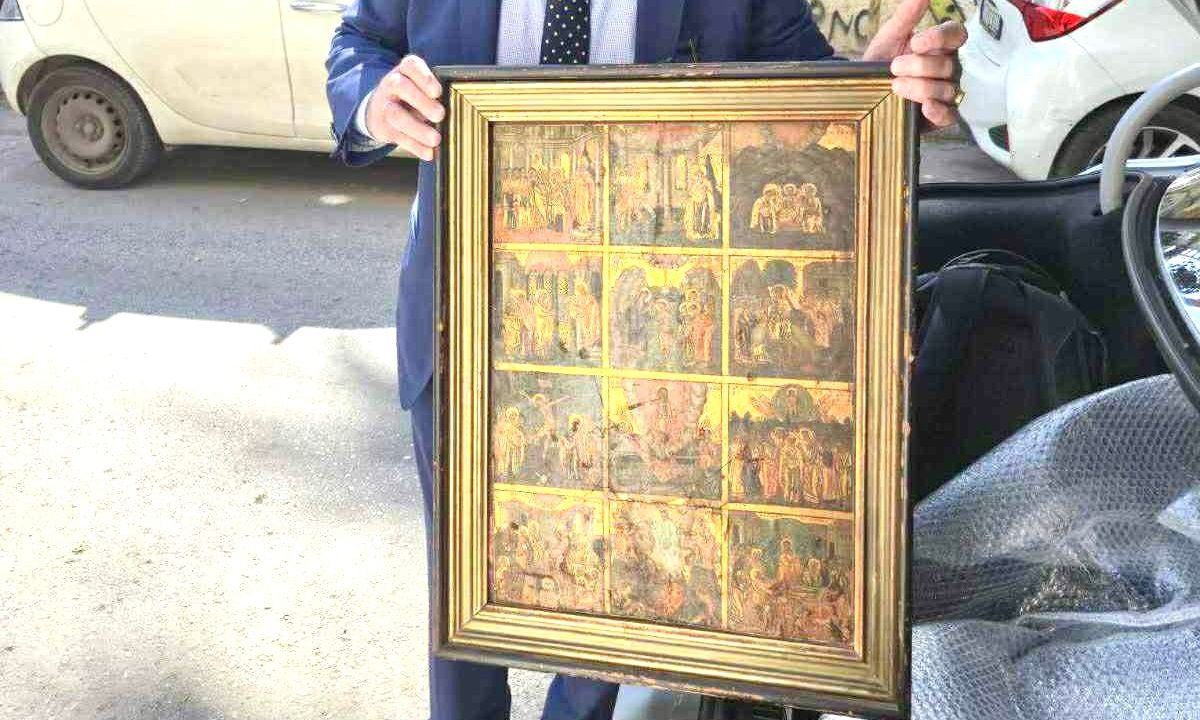 Συνελήφθησαν δικηγόρος και μεσίτης για ιεροσυλία και κατοχή σπάνιας εικόνας