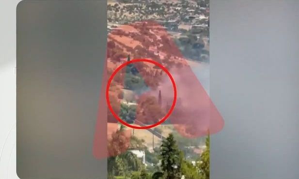 Κορωπί: Βίντεο-ντοκουμέντο από τη στιγμή που ξεκινά η φωτιά