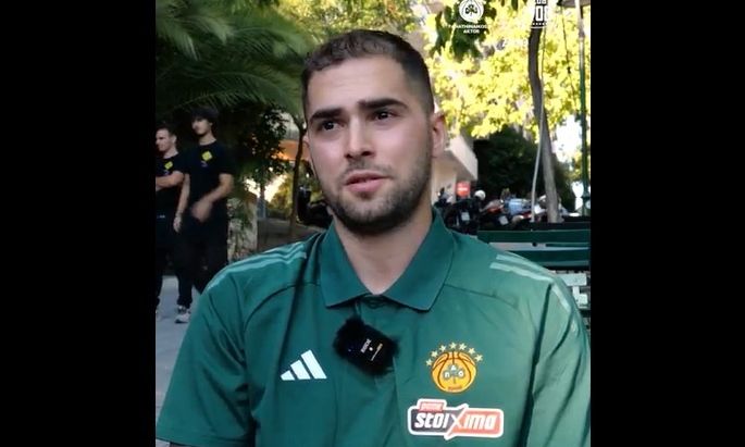 Ο διεθνής γκαρντ του Παναθηναϊκού μοιράζεται τις σκέψεις του για τη νέα του πρόκληση.