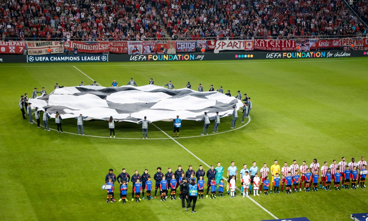 Η πρεμιέρα του Champions League πλησιάζει με τον Ολυμπιακό να συμμετέχει.
