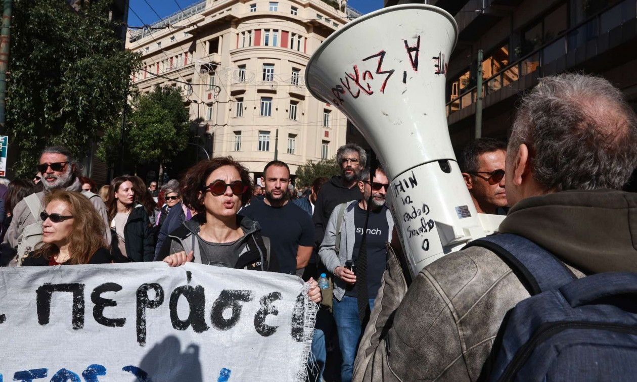 Σημαντική απεργιακή κινητοποίηση κατά του νέου εργασιακού νομοσχεδίου.