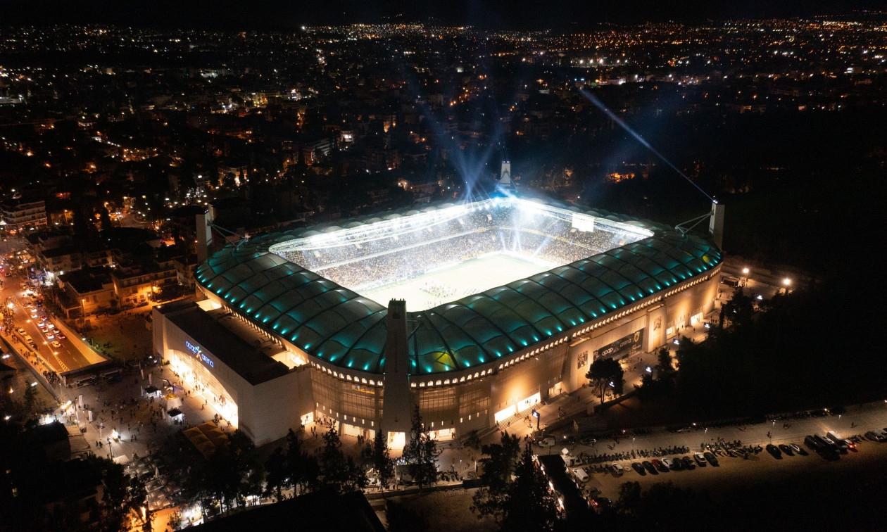 Εικόνα από τα εγκαίνια της OPAP Arena