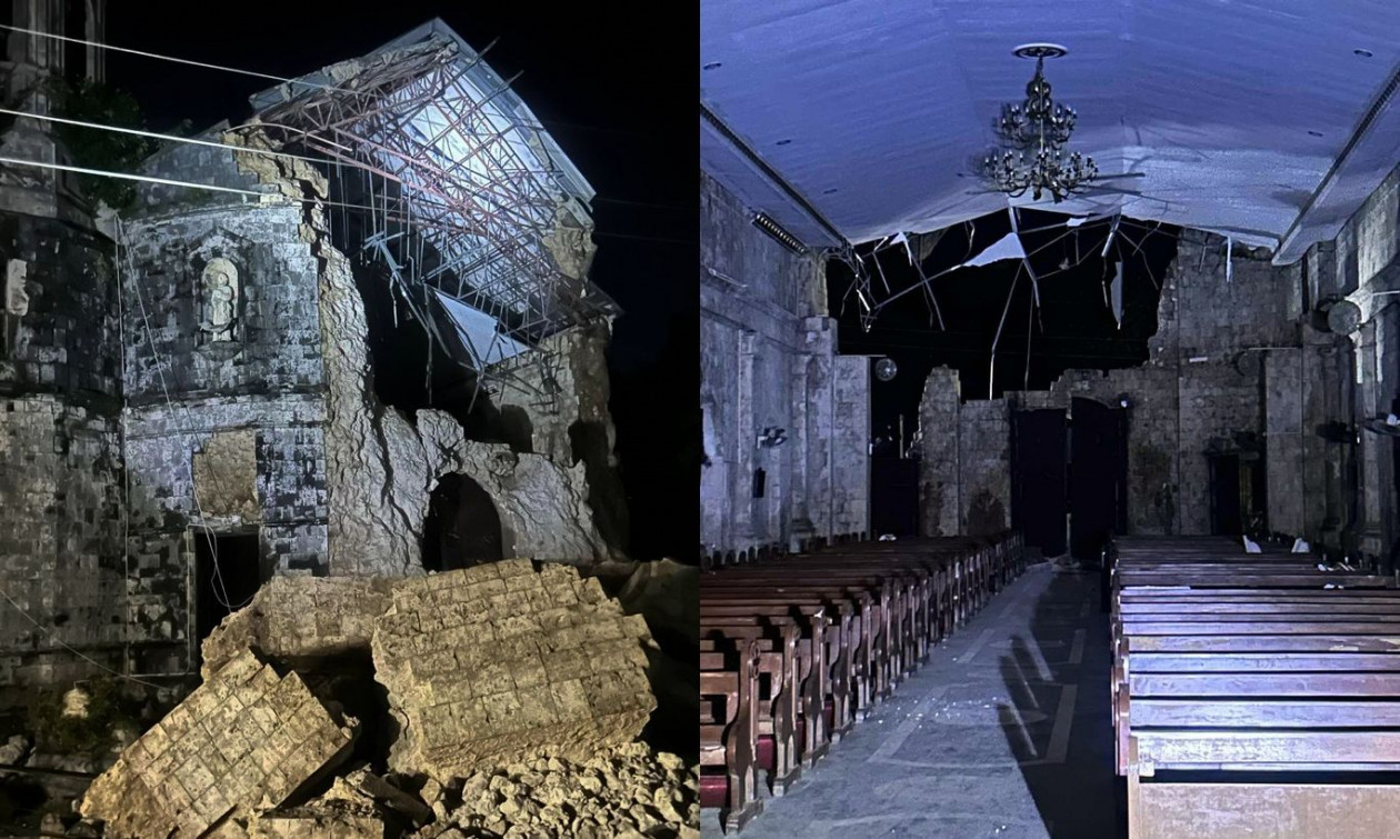 Φωτογραφία από τον σεισμό στις Φιλιππίνες
