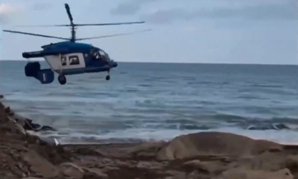 Η στιγμή της συντριβής ελικοπτέρου στο Νταγκεστάν - 4 νεκροί