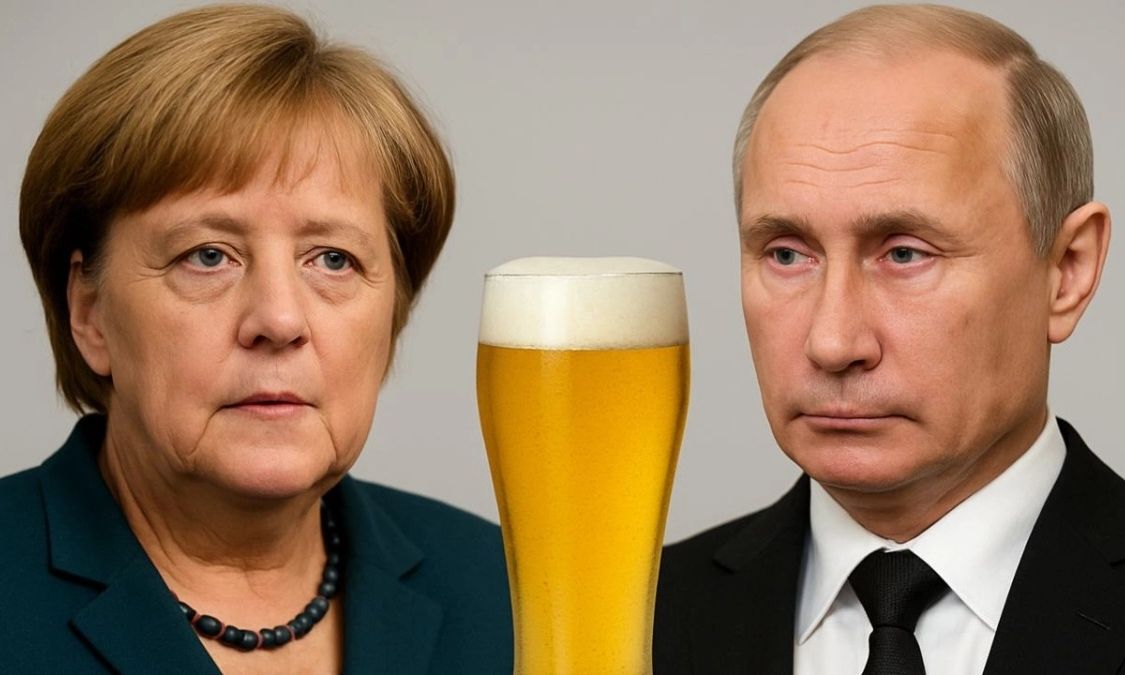 Η Μέρκελ αποκάλυψε την αγαπημένη μπύρα του Πούτιν: Η ιστορία με την 45λεπτη καθυστέρηση