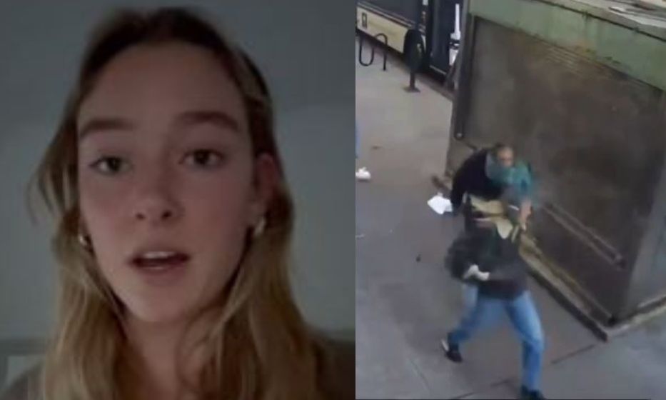 Στιγμές τρόμου για φοιτήτρια στη Νέα Υόρκη - Αγνωστος της επιτέθηκε στη μέση του δρόμου - Βίντεο