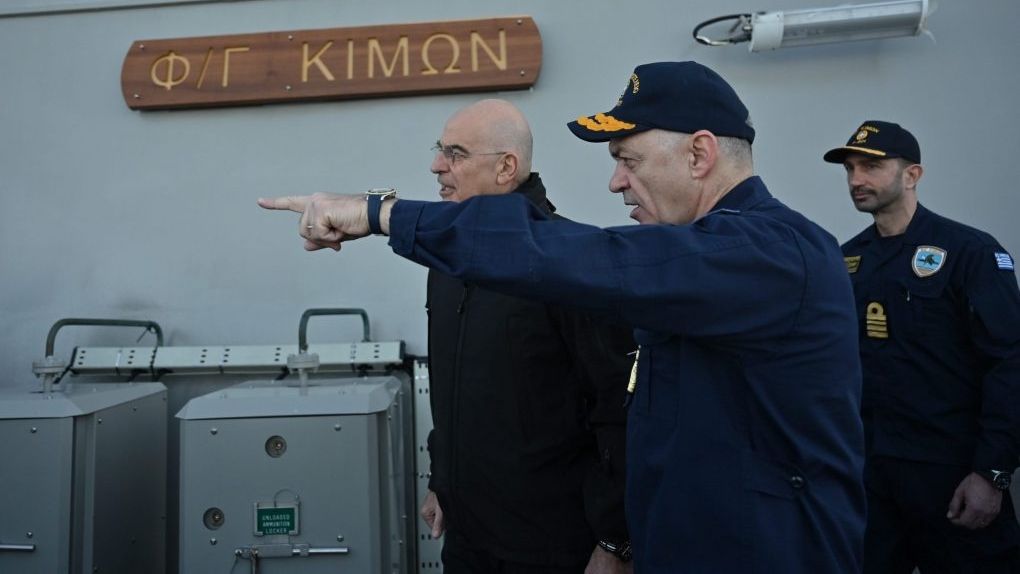 Δένδιας από «Κίμων»: «Μεγάλη ημέρα για το Πολεμικό Ναυτικό. Μεγάλη ημέρα για τις Ένοπλες Δυνάμεις»