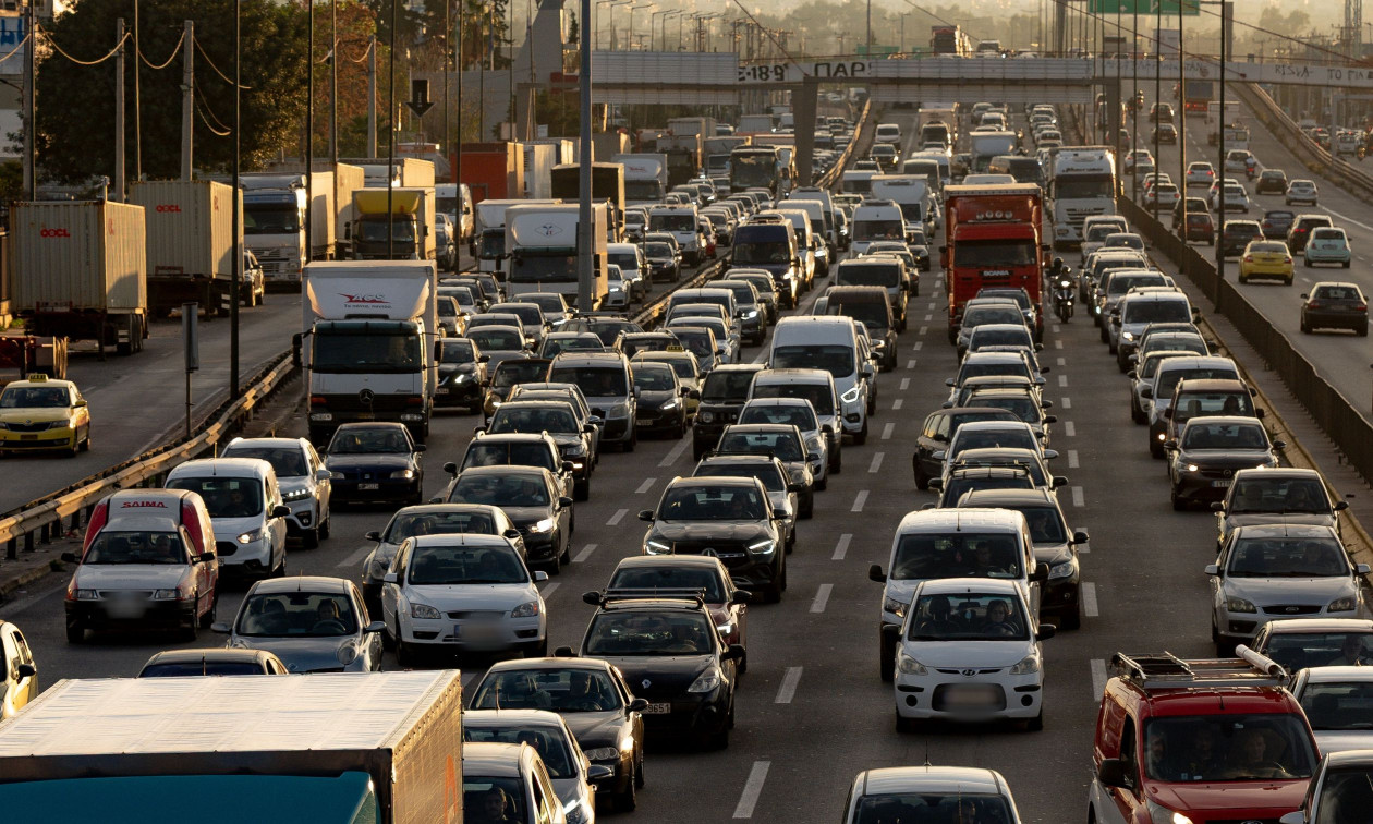 Κίνηση τώρα: Προβλήματα στον Κηφισό - Πού εντοπίζονται καθυστερήσεις
