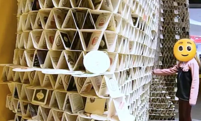 Ρεκόρ καταστροφής: Πιτσιρίκα γκρεμίζει πύργο από 63.000 σουβέρ μπύρας που προοριζόταν για Γκίνες