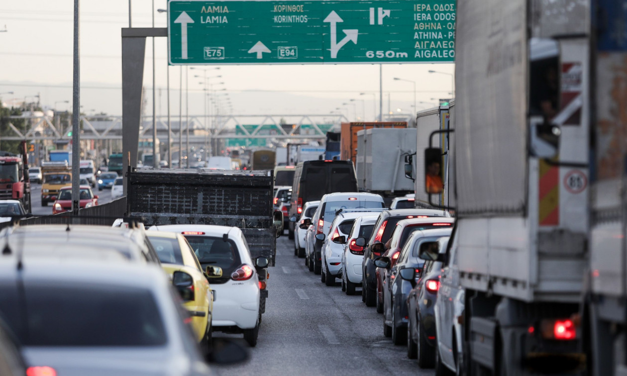 Κίνηση τώρα: Μποτιλιάρισμα άνευ προηγουμένου στον Κηφισό και τη Λεωφόρο Αθηνών