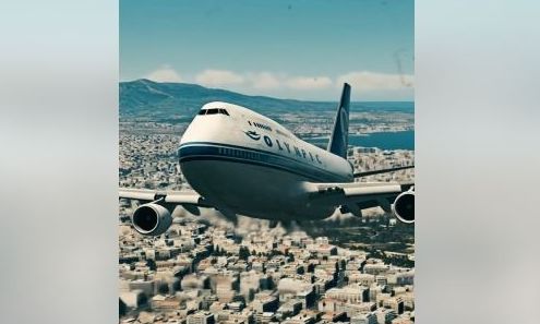 Όταν ένα Boeing «κάλυψε» την Αθήνα - Εντυπωσίακό βίντεο AI αναβιώνει το θαύμα του πιλότου Μιγάδη