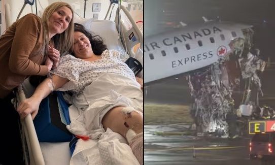 La Guardia: Πρώτη φωτογραφία της αεροσυνοδού που εκτινάχθηκε 100 μέτρα από το αεροσκάφος