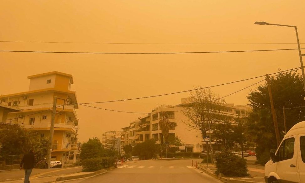 Το Ρέθυμνο «πνίγηκε» στην αφρικανική σκόνη