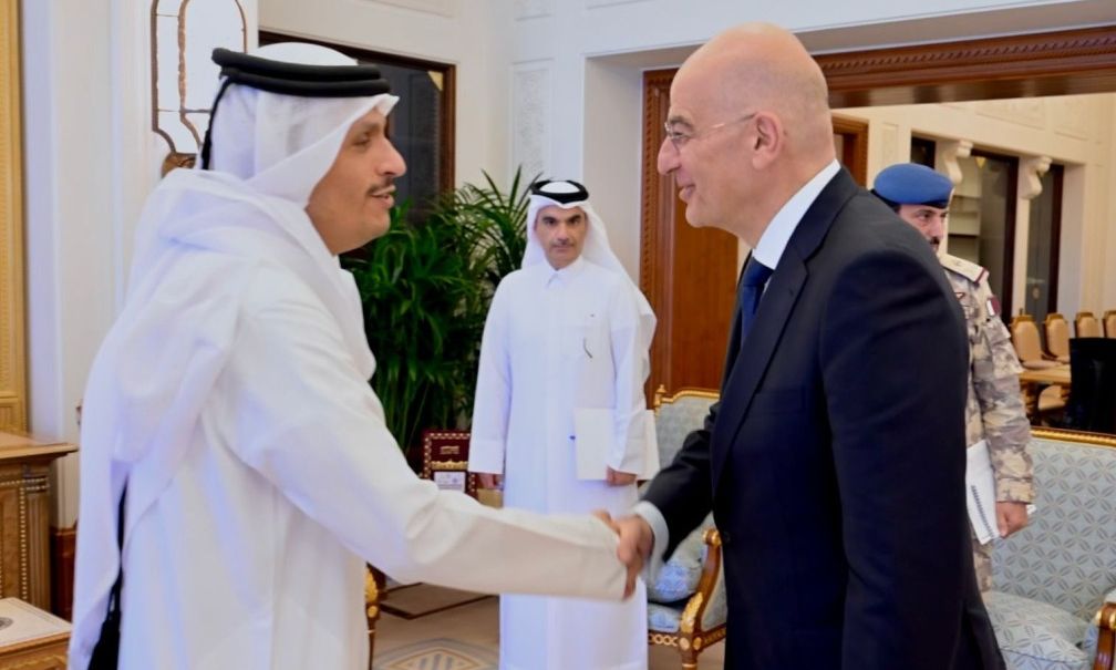 Dendias visits Saudi Arabia