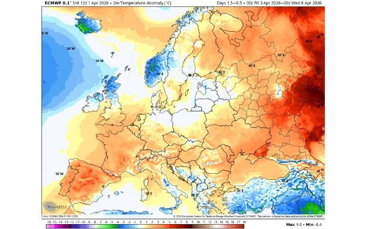 Καιρός: Η τελική φάση του Πολικού Στροβίλου φέρνει ανοιξιάτικη αστάθεια – Πώς επηρεάζεται η Ελλά