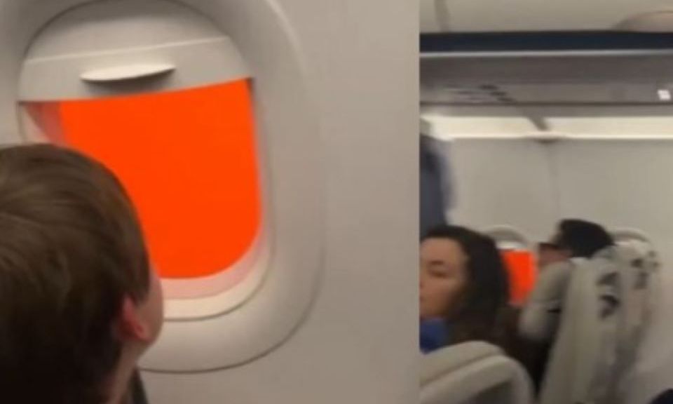 Κρήτη: Γυναίκα σε αεροσκάφος βλέπει την αφρικανική σκόνη και φοβάται ότι ήρθε το τέλος του κόσμου