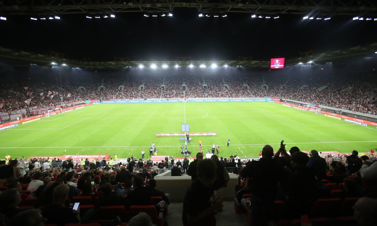 Ολυμπιακός – ΑΕΚ: Κατάμεστο το «Γ. Καραϊσκάκης» στο ντέρμπι