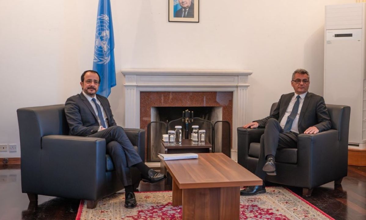 Κύπρος: Σε εξέλιξη η συνάντηση Χριστουδουλίδη με Ερχιουρμάν - «Είμαι αισιόδοξος»