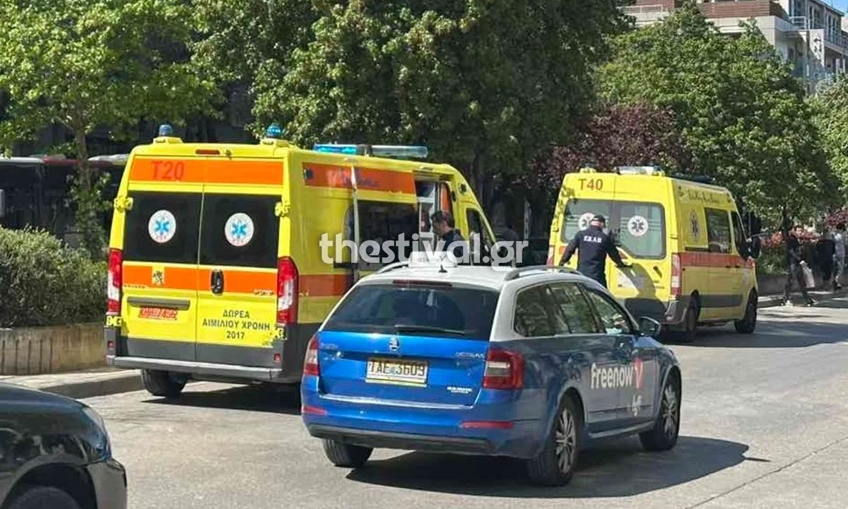 Σοβαρό τροχαίο στη Θεσσαλονίκη: Σε κρίσιμη κατάσταση στο «Παπαγεωργίου» 61χρονη μετά από παράσυρση