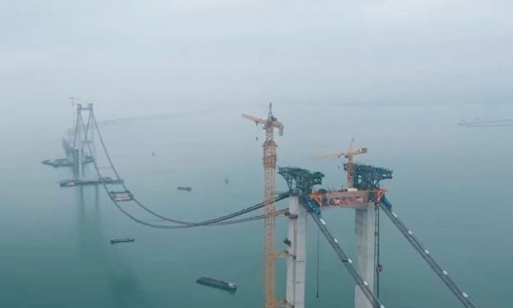 Η γέφυρα «τέρας» 24 χλμ που θα εξυπηρετεί καθημερινά 90.000 οχήματα