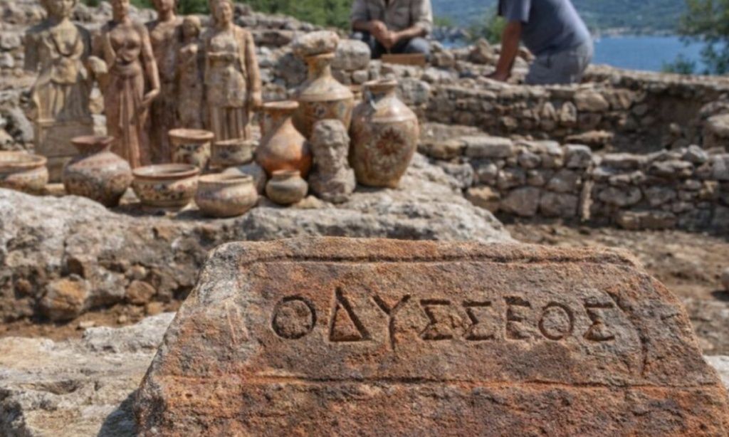 Σπουδαία ανακάλυψη στην Ιθάκη: Εντοπίστηκε αρχαίο ιερό αφιερωμένο στον Οδυσσέα