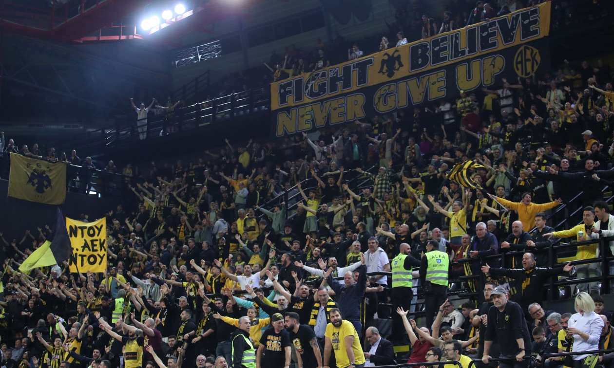 ΑΕΚ – Μπανταλόνα: «Ηφαίστειο» η SUNEL Arena | Τρομερή ατμόσφαιρα από 9.000 οπαδούς (βίντεο)